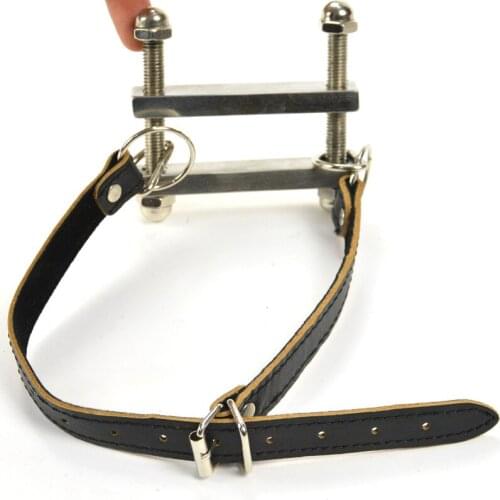 Adult Games 304 stainless steel tongue holder can be adjusted sex toys Adult supplies stainless steel tongue clip