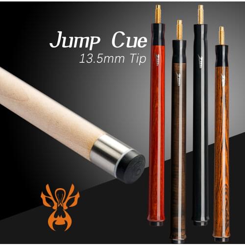 ZOKUE Billiard Jump Cue 108cm Length 13.5mm ZOKUE Tip Hard Maple Shaft Professional Pool Cue Jumping Stick Pool Cue Jump Cues
