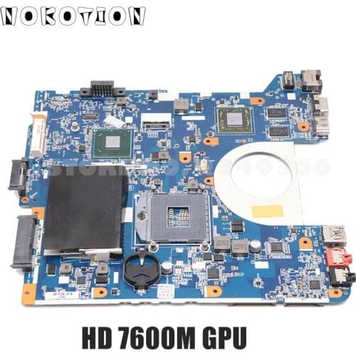 NOKOTION 1P-0123200-6012 MBX-270 A1875365A A1875366A For SONY Vaio SVE15 Sve151rfxb sve151e11t Laptop motherboard HD7600M GPU