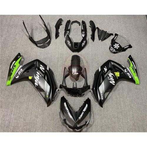 New ABS injection fairing kit for Kawasaki ER6F Ninja 650 NINJA650 2012 2013 2014 2015 2016 650R 12 13 14 15 16 Body Black Green