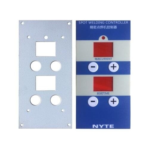 Panel film FOR digital display Spot welding time and current controller panel timing Ammeter Spot Welders NY-D04 D05