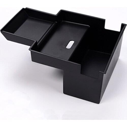 Stowing Tidying Central Armrest Compartment Tray Storage Magic glove Toolling Box For XE XF F-PACE Interior Accessories