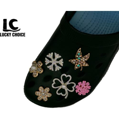 1pcs New Designer Chain Croc Charms JIBZ Accessories Decoration for Croc Charms Clog Shoes Pendant Buckle for Girl Gift