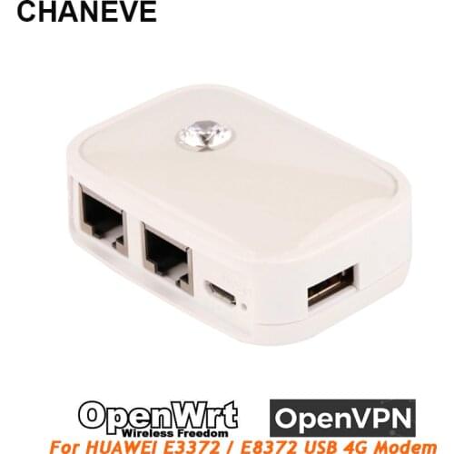 CHANEVE 300Mbps Portable Mini Wifi OpenVPN LAN Network Router Wifi Wireless Router Support E3372H 4G USB Modem
