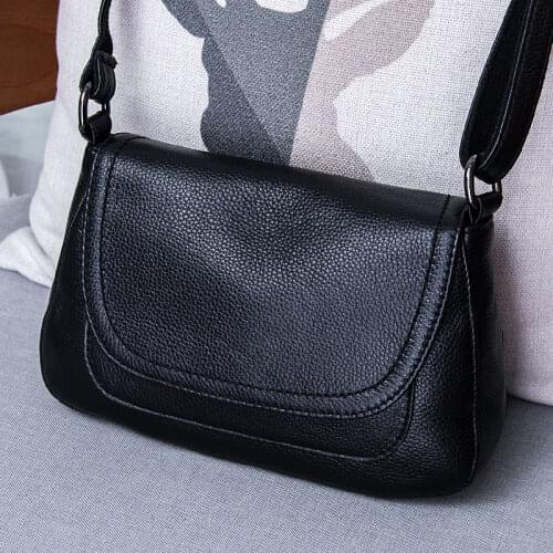 Genuine Leather Crossbody bags for women Luxury Handbags Purse Fashion Small Shoulder Bag Female Casual Party Tote Messenger Bag