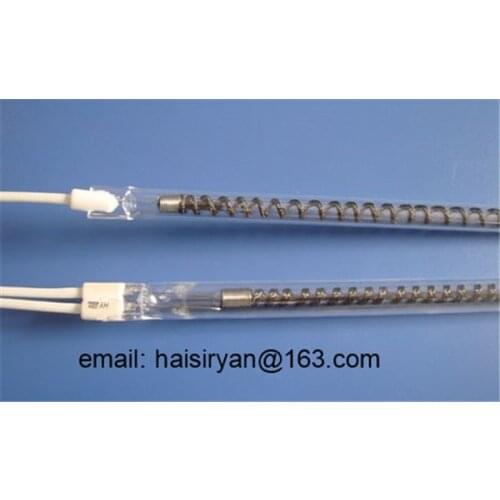 High Temperature Twin Tubes Infrared Quartz Heater For Drying