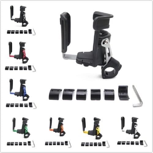 Aftermarekt free shipping motorcycle parts orange drink cup holder fit 22mm 25mm 28mm bar for Honda Suzuki Yamaha Kawasaki gray