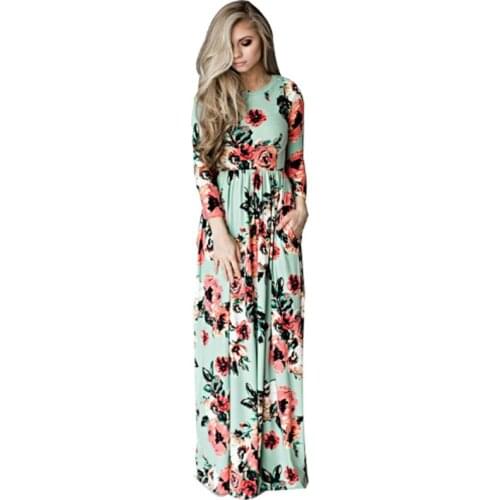 Womens clothes Plus Size Maternity Dress Printed Dresses For Pregnant Women Floral Long Loose Maxi Dress Boho Dress S-3XL NEW
