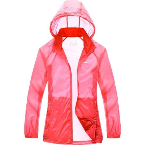 Rax WomanOutdoor Sport Skin Clothing UV Breathable Bike Cycling Coat Jacket Clothing Sunscreen Male Spring Summer Sun Protection