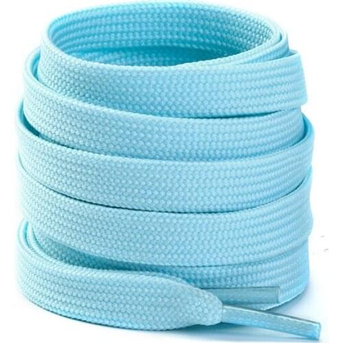 1 Pair Double Layer Flat Shoelaces Fine Lines Weave Black White Shoe Lace Used For High-top Casual Canvas Shoes AF1 Shoelace