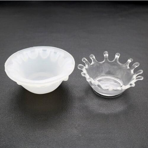1PC Crystal Epoxy Resin Molds Silicone Mould Ornament DIY Handmade Molds Flexible Easy To Demould Durable In Use 98*38mm