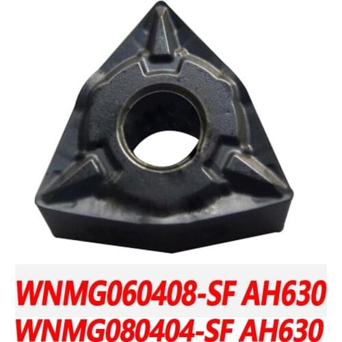 100% Original WNMG WNMG060408-SF AH630 WNMG080404 10pcs Carbide Insert CNC lathe Tool Imported From Japan Efficient And Durable