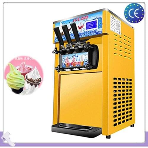 Soft Ice Cream Machine Sweet Cone Ice Cream Machine With English Operating System Ice Cream Makers