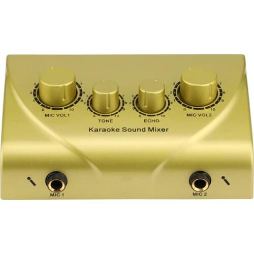 Karaoke Machine Professional Sound Mixer Echo Mixer Digital o Sound o System Devices Microphone Console EU Plug