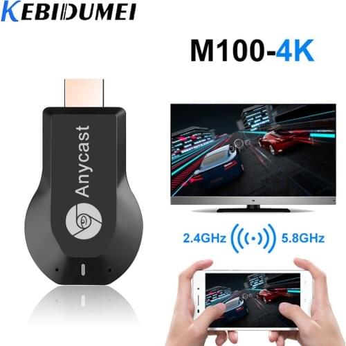 Kebidu Wireless HDMI-compatible TV Stick M2 WiFi Display TV Dongle Receiver Miracast for Phone Android PC