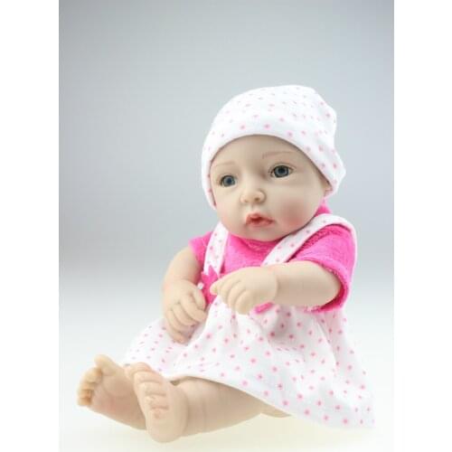 2015 NEW wholesale Mini Twin Doll Lifelike Reborn Baby Hot sale Soft Real Touch Baby Dolls Fashion Toys