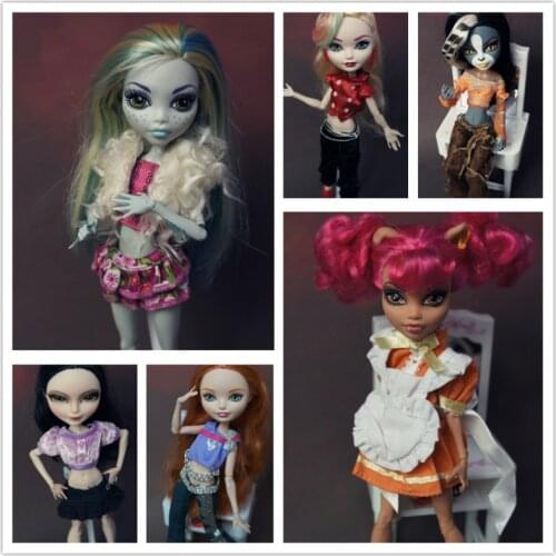 Fashion Clothes For Monster High School Blame High Child High Clothes MONSTER HIGH Blame High Doll Clothing Clothing Wave3