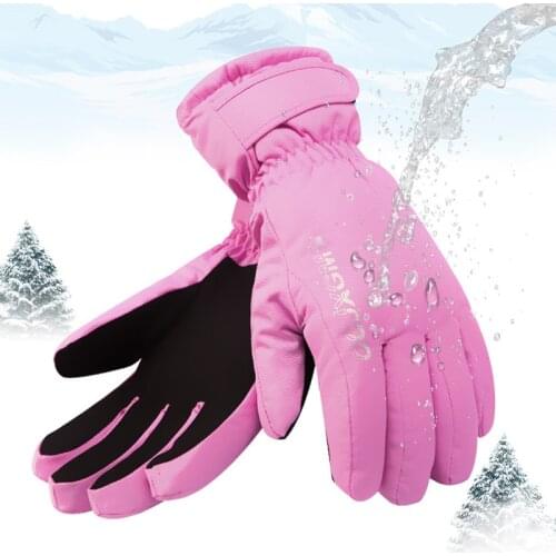 New Womens Ski Gloves Snowboard Gloves Snowmobile Motorcycle Riding Winter Gloves Windproof Waterproof Snow Gloves