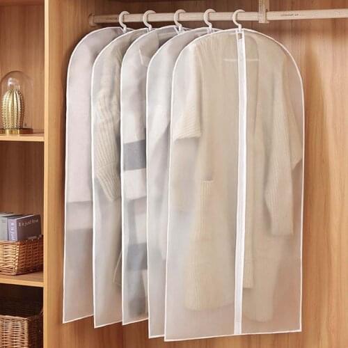 Dust cover clothing clothing cover translucent clothes bag dust bag clothing cover coat dust bag coat suit cover