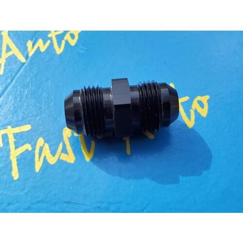 9/16-18unf thread -6an an6 an-6 to an6 male FLARE UNION adapter hose fitting for fuel pump supply