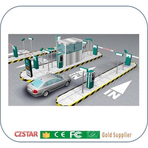 Vehicle car Access Control long range windshield tag card reader rs232 Free SDK Impinj R2000 Fixed Integrated UHF RFID Reader