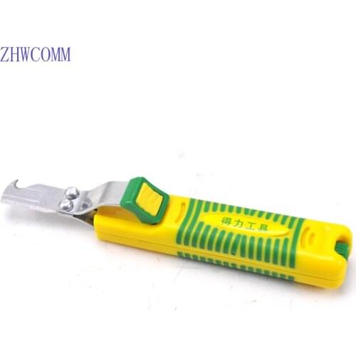 ZHWCOMM DL-BP010 Fiber Optic Cable Stripper 8-28MM Coaxial cable stripping device Fiber Stripping knife