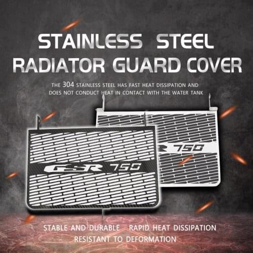 Motorcycle Radiator Guard Grille Oil Cooler Cover For 2011 2012 2013 2014 2015 GSR750 GSX-S 750 GSX-S750 GSX S750/S 750
