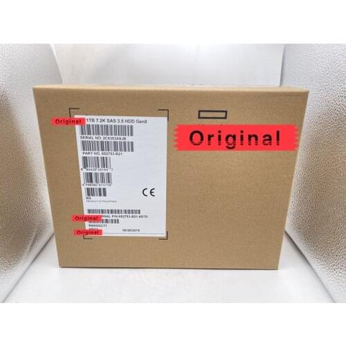 652753-B21 653947-001 Gen8 1TB 6G SAS 3.5inch Ensure New in original box. Promised to send in 24 hours