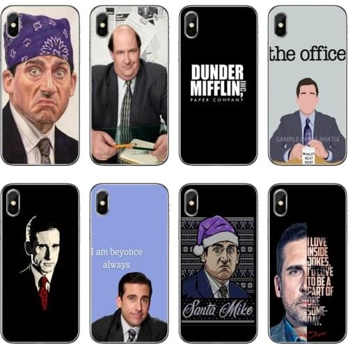 Michael Scott The Office Accessories Phone Case For Huawei P20 P30 P40 Pro P10 P9 Lite Y5 Y6 Y7 Y9 P Smart Plus 2018 2019