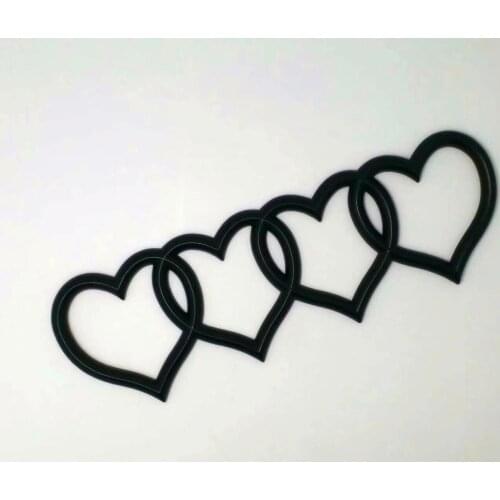 For Audi A3 A4 A5 A6L A8 Q3 Q5 Q7 TT RS3 RS5 RS8 S3 Rear Trunk Badge Emblem Replacement Styling Logo Decal Sticker