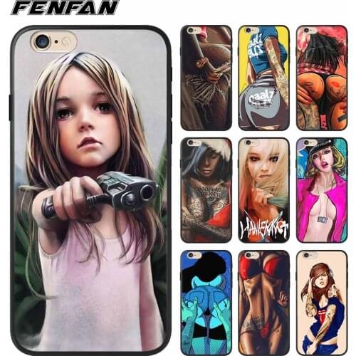 For coque iPhone XR case girl for iPhone 5 5S SE 2020 6 6S 7 8 Plus X case new arrivals for fundas iPhone 11 Pro XS Max case