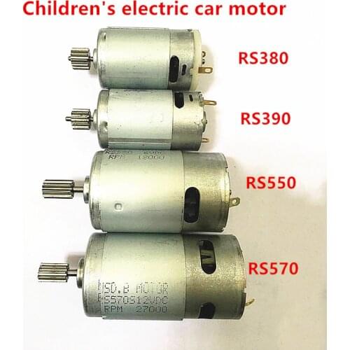 Children Electric Remote Control Car Motor Engine 12V Dc, KidS Electric Motorcycle 6V Dc Electric Motor,570 550 380 390 Engine