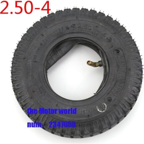 GOOD quality 2.50-4 tire and inner tire fit Motorcycle tyre Gas Electric Scooter Bike Tire and Scooter wheelchair wheel