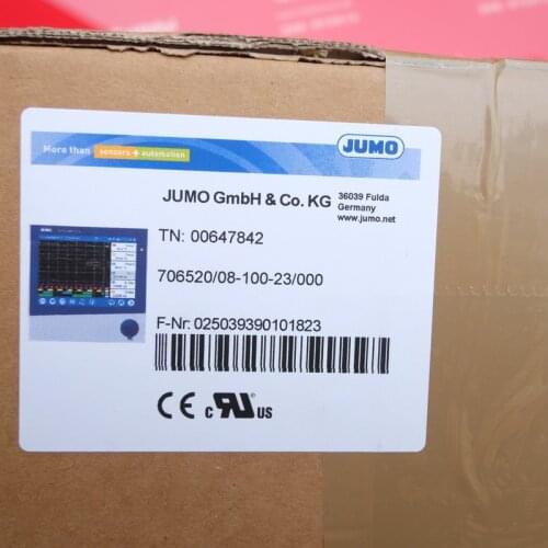 JUMO 00647842 LOGOSCREEN 600 706520/08 100% new and original