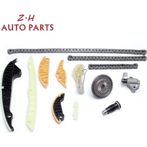 NEW 13PCS Timing Chain Tensioner Kit 06H 109 467 N For Audi A3 A4 A5 A6 Q5 VW Golf Tiguan Jetta CC Passat B6 EOS 2.0T 06K109467K