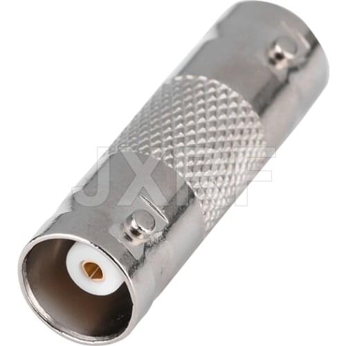 JX RF Connector 5PCS BNC Female to BNC Female RF Coaxial Adaprer