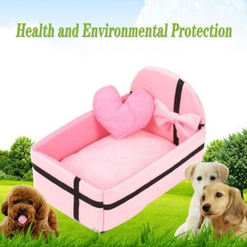 New Soft Comfortable Warm Dog Bed Washable Small Medium Sized Pet Kennels Pretty Cat Nest Dog Accessories