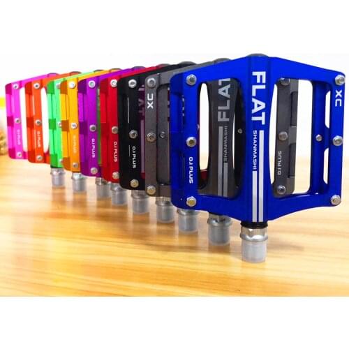 New mountain bike 8 Colors Platform Alloy Road Bike Pedals Ultralight MTB Bicycle Pedal Bike Accessories