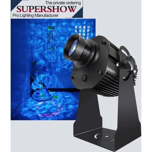 Outdoor waterproof LED water wave light water pattern lamp ocean water ripple projection lamp led for stage lighting