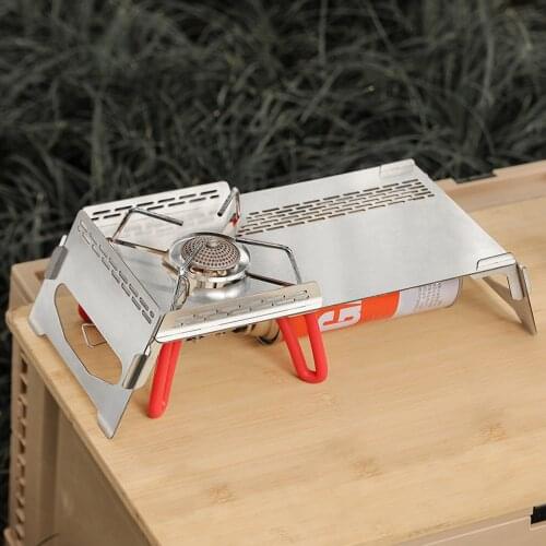Portable Foldable Stove Table Stand Heat Resistance For Fishing Equipment