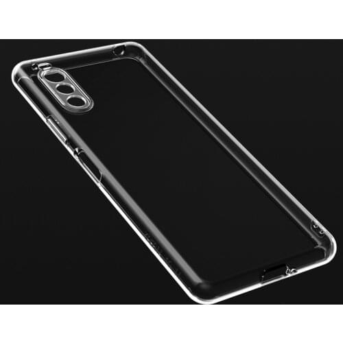 Clear Soft TPU Case For Sony XZ4 Xperia1 Xperia 1 II Xperia10 II Xperia 5 Xperia 5II Phone Silicone Anti-fingerprint Back Cover