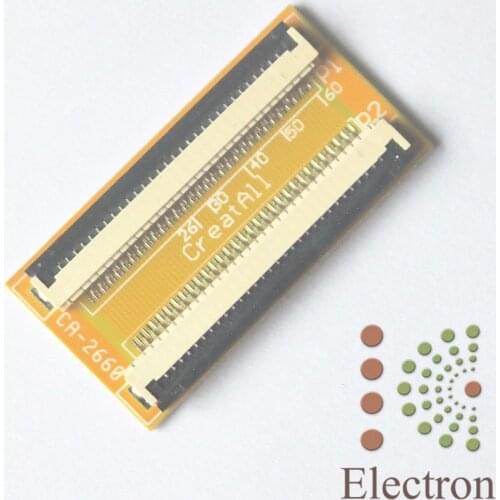 30Pin to 30Pin ZIF 1.0mm Pitch FFC Cable Extension Connector Adapter 2pcs/lot