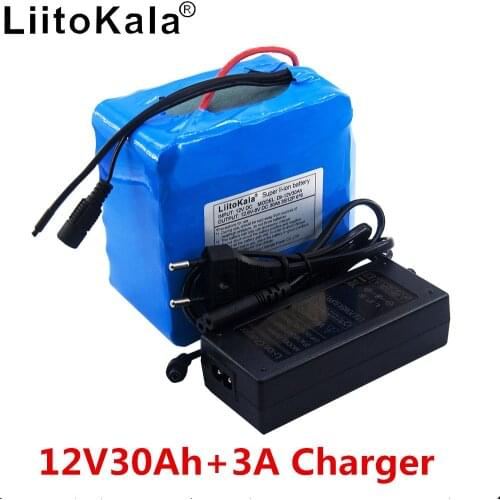 12v lithium battery 30ah high current large capacity 30,000 mAh xenon lamp motor mobile backup battery