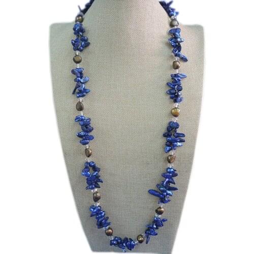 100% NATURE FRESHWATER PEARL NECKLACE,very fashion necklace,90 CM length