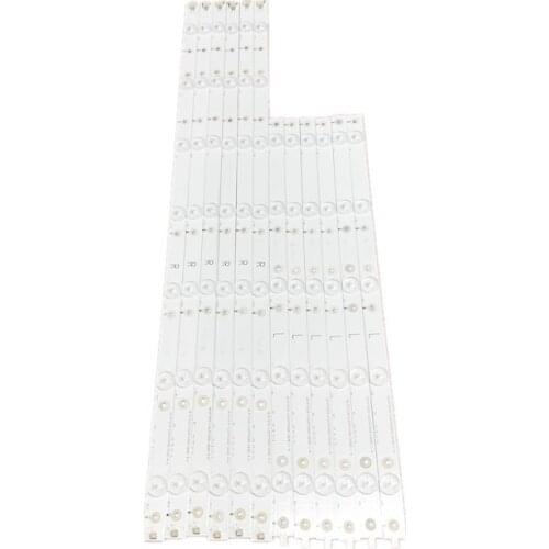 100% New 12pcs/Kit LED strips for INSIGNIA 50 TV NS 50DR710NA17 T500QVN03.0 LBM500P0501 FJ 2 L 5 LBM500P0701 FK 2 R 5