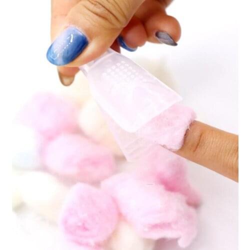 100pcs Colorful nail art cotton nail polish uv gel remove cotton ball manicure tools