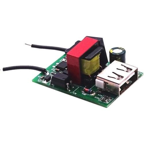 5PCS DC-DC 12V 24V 36V 48V 60V 72V to 5V 1A USB Step Down Module Isolated Power Supply Buck Converter Stabilizer USB Converter