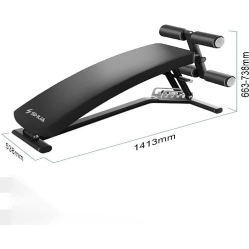 5-Speed AdjustableAbdominal Benches Board Home PVC LeatherFitness Equipment Workout Bench Fit Bench Press Gym Machine