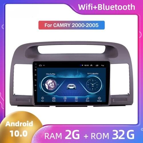 Android 10 Car radio Multimedia Player Car Autoradio for Toyota Camry 2000 2001 2002 2003 2004 2005 Android Car GPS Navigation