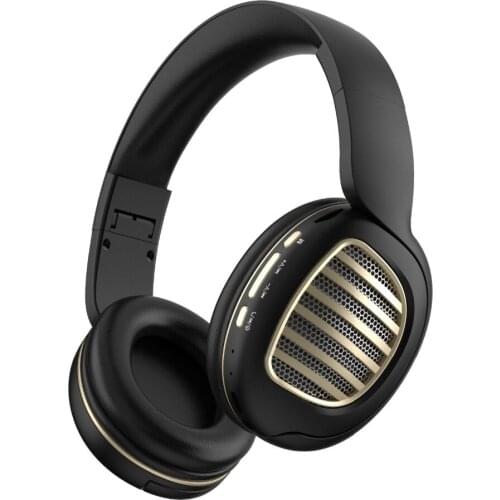FooHee Bluetooth 4.2 Headphones Super Bass Sport Wireless Headset with Micphone Metal Stereo Foldable HiFi BT031